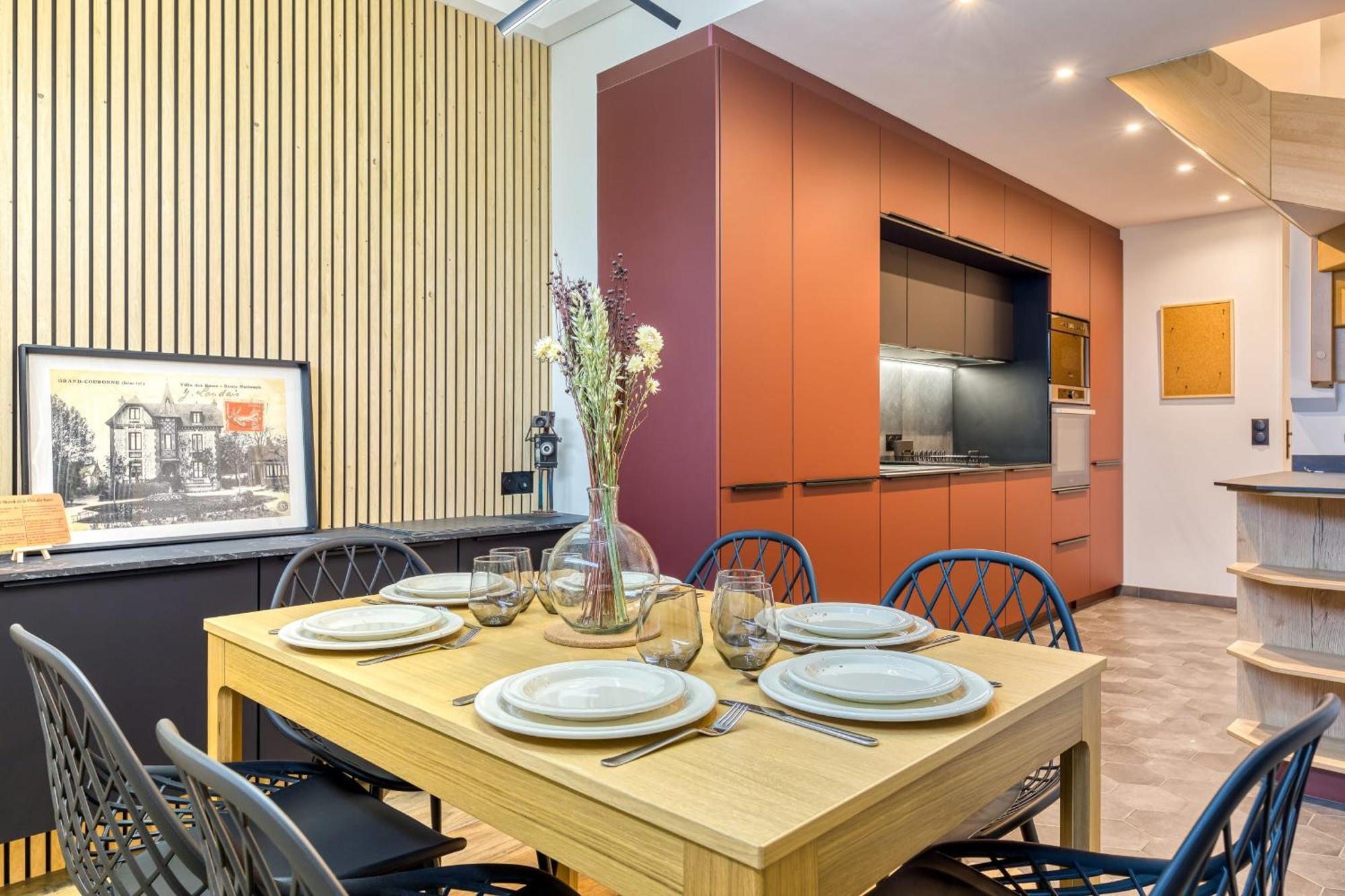 Rose Ecrin De Charme Avec Parking Terrasse Privee Et Jardin Partage Apartment Grand-Couronne Exterior photo