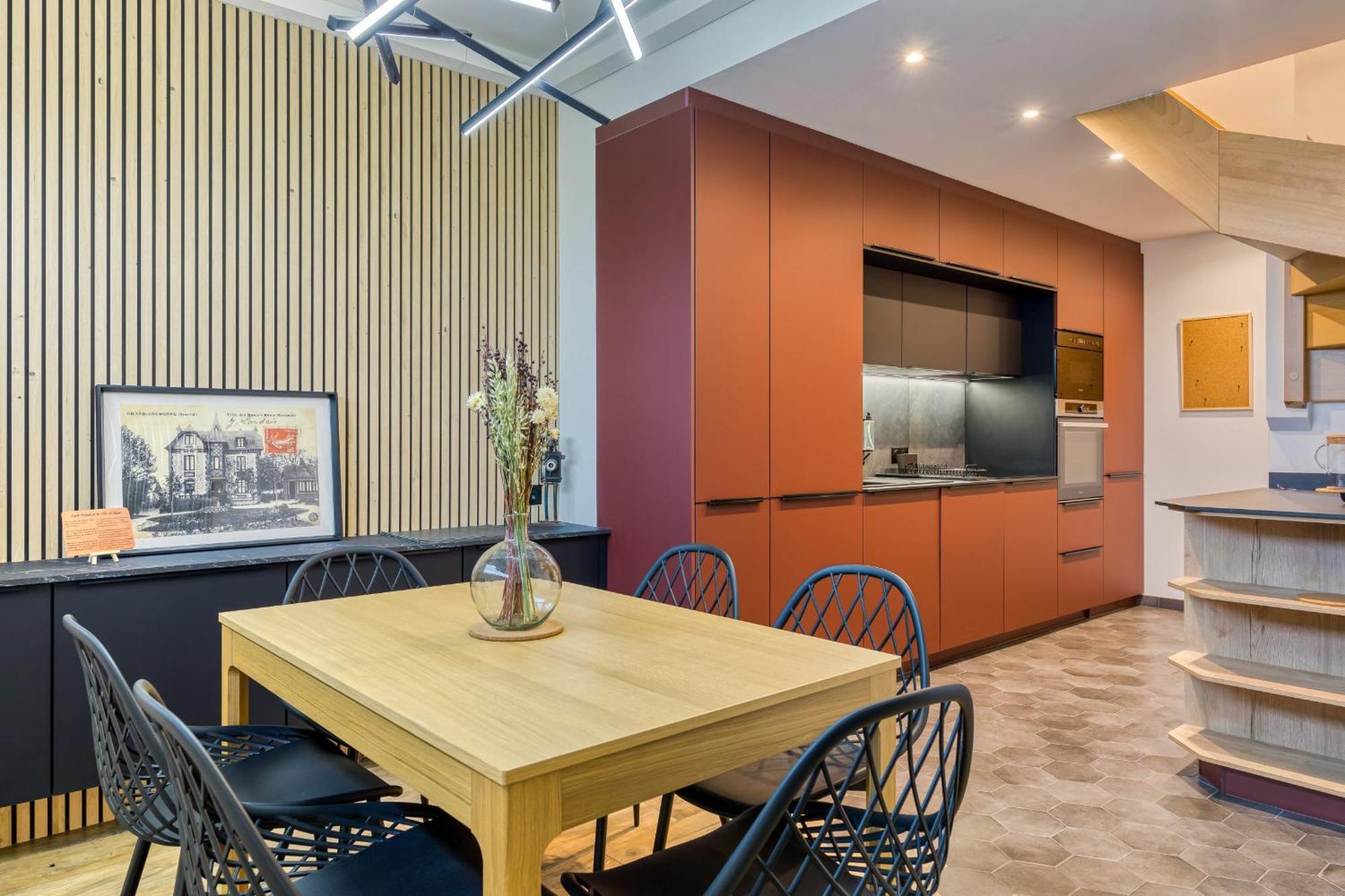 Rose Ecrin De Charme Avec Parking Terrasse Privee Et Jardin Partage Apartment Grand-Couronne Exterior photo
